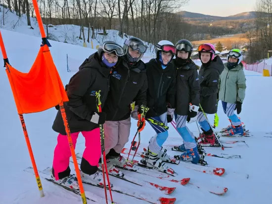 Varsity Grils Ski Team
