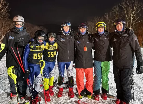 Varsity Boys Ski Team NJISRA Slalom League Cup Jan 28 2026